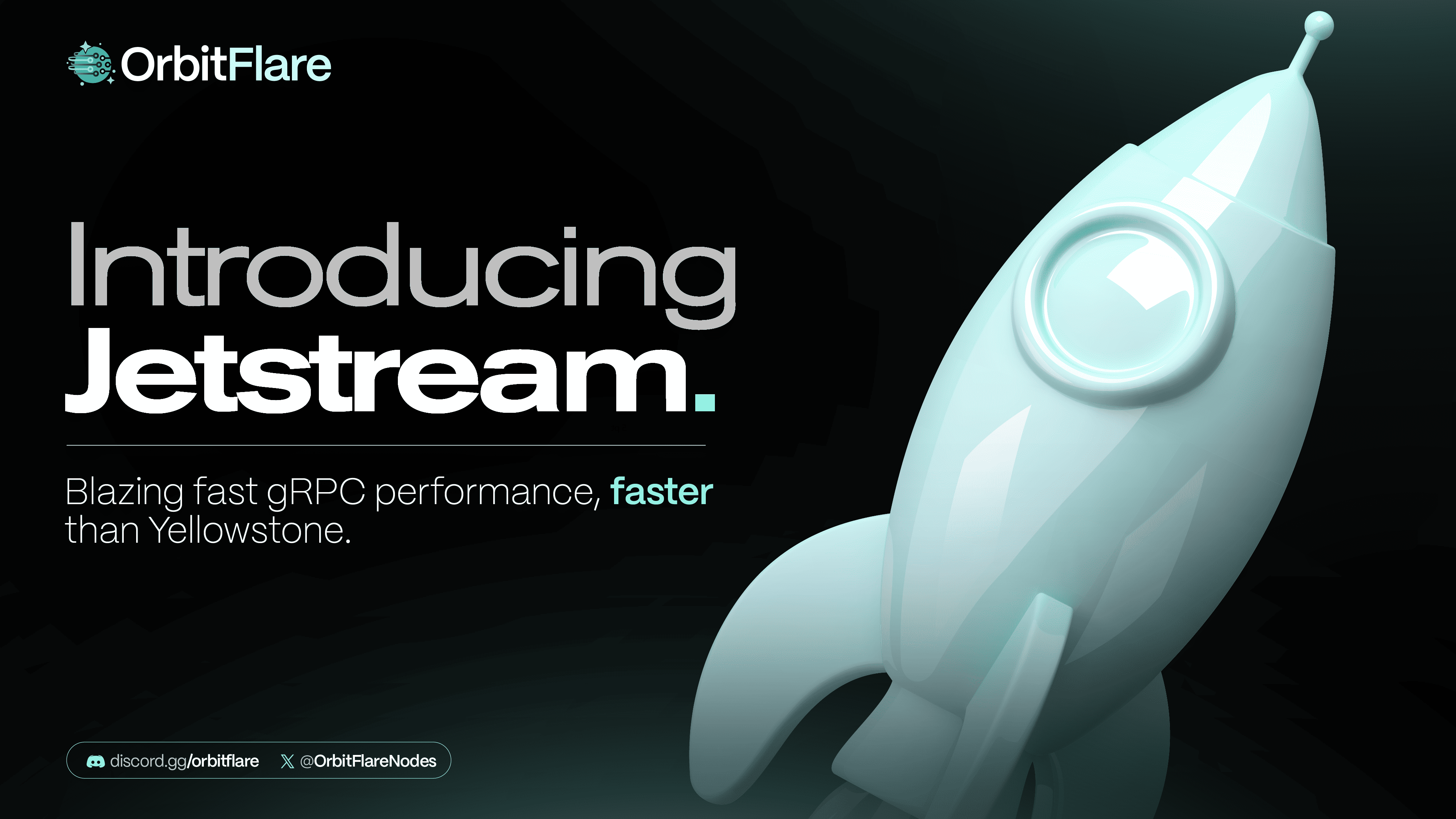 Introducing Jetstream: Real-Time Solana Data, Delivered Instantly |  OrbitFlare