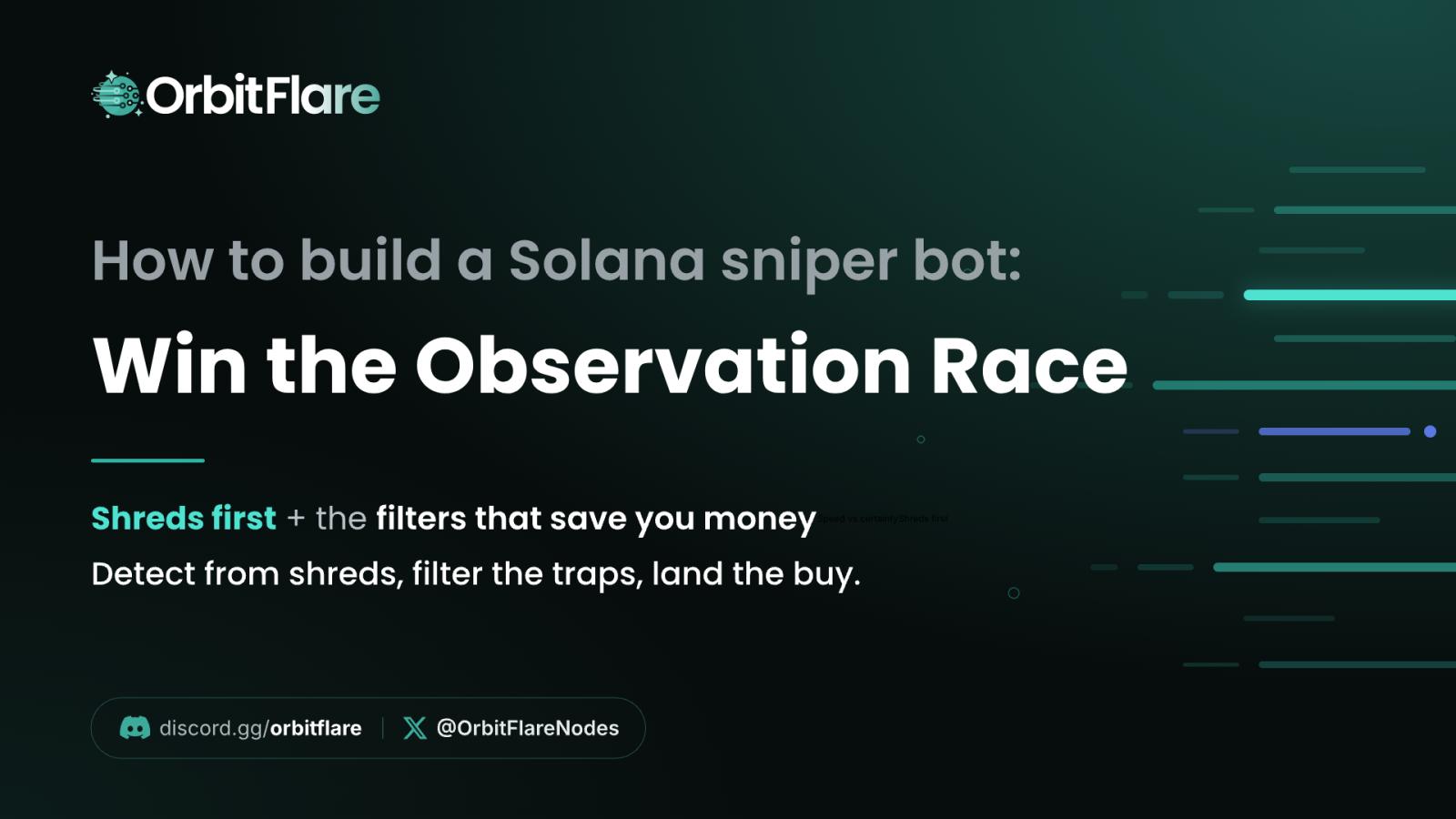 How to Build a Solana Sniper Bot: Detection, Filters and Execution