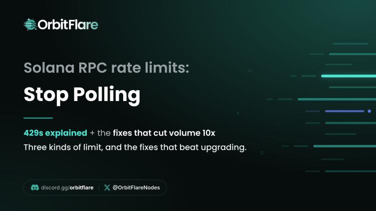 Solana RPC Rate Limits: How They Work and How to Stop Hitting Them