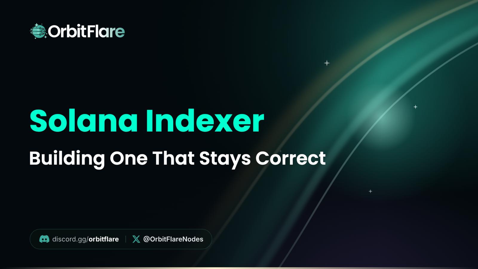 How to Build a Solana Indexer: Streams, Backfill, Decoding and Reconciliation